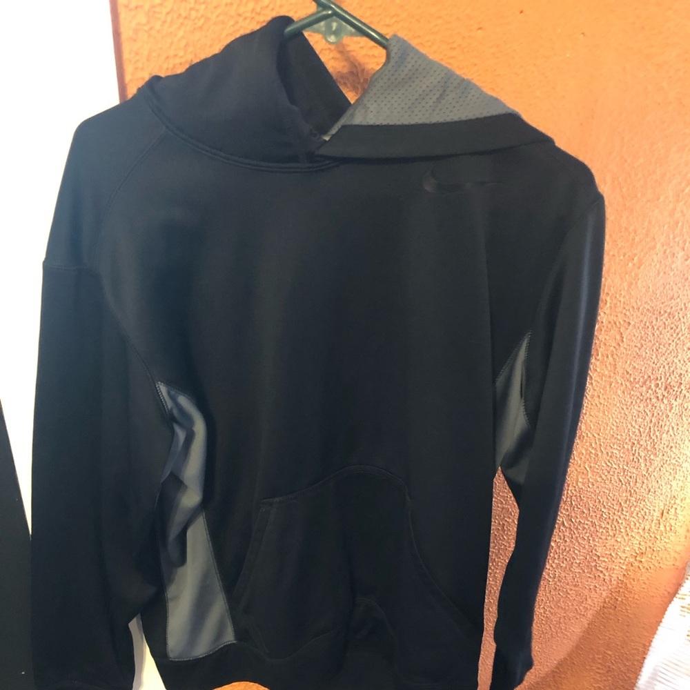 All black Nike hoodie